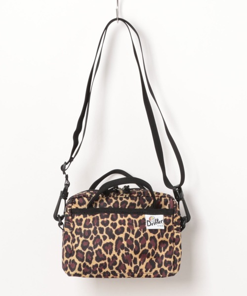 Drifter(ドリフター)の「TIFFIN MINI BAG/ティフィンミニバッグ(ショルダーバッグ・レディース・レオパード/パープル/ピーコックグリーン系/ブラック系その他/ブラック・FREE)」の21枚目の写真