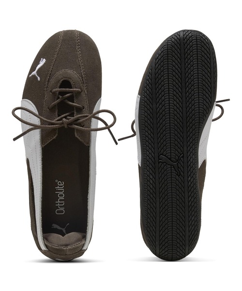 PUMA(プーマ)の「PUMA/プーマ スニーカーパンプス SPEEDCAT BALLET NOVA WNS スピードキャット 408340(スニーカー・レディース・ブラウン/ブラック・25.0cm/24.0cm/23.0cm/24.5cm/23.5cm)」の5枚目の写真