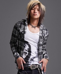 FUGA（フーガ）の「『FUGA/フーガ』顔料加工チェックシャツ（シャツ/ブラウス）」