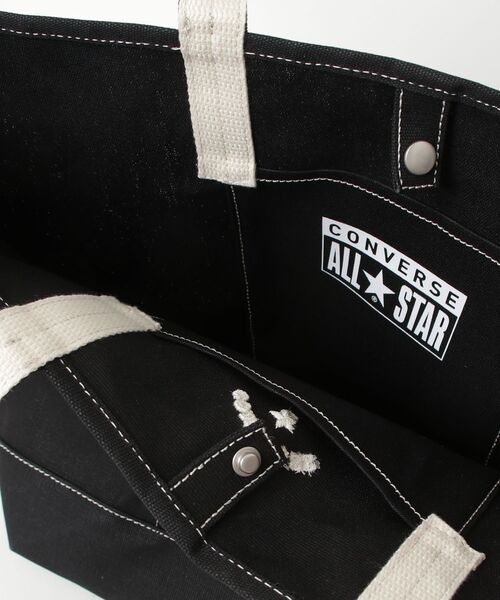 CONVERSE(コンバース)の「【CONVERSE/コンバース】AS CANVAS TOTE BAG M /キャンバスバッグM(トートバッグ・メンズ・グレー/ブラック/ベージュ/ネイビー/オフホワイト/カーキ・FREE)」の18枚目の写真