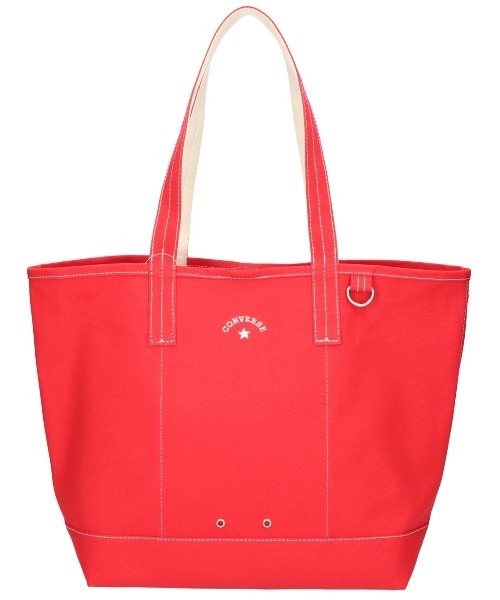 CONVERSE(コンバース)の「【CONVERSE/コンバース】AS CANVAS TOTE BAG M /キャンバスバッグM(トートバッグ・メンズ・グレー/ブラック/ベージュ/ネイビー/オフホワイト/カーキ・FREE)」の8枚目の写真