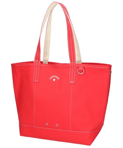CONVERSE(コンバース)の「【CONVERSE/コンバース】AS CANVAS TOTE BAG M /キャンバスバッグM(トートバッグ・メンズ・グレー/ブラック/ベージュ/ネイビー/オフホワイト/カーキ・FREE)」の9枚目の写真