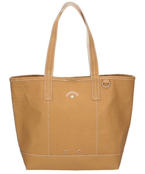 CONVERSE(コンバース)の「【CONVERSE/コンバース】AS CANVAS TOTE BAG M /キャンバスバッグM(トートバッグ・メンズ・グレー/ブラック/ベージュ/ネイビー/オフホワイト/カーキ・FREE)」の12枚目の写真
