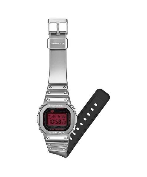 G-SHOCK（ジーショック）の「FINE METALLIC SERIES / GM-5600YRA-8JF（デジタル腕時計・メンズ・シルバー・FREE）」の3枚目の写真