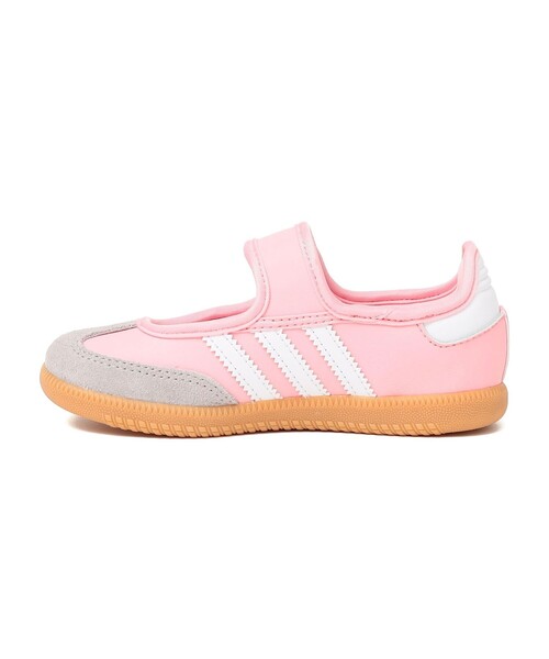 SHIPS（シップス）の「adidas:SAMBA JANE I スニーカー（スニーカー・キッズ・ホワイト系その他/ピンク・13/14/15 /16）」の3枚目の写真