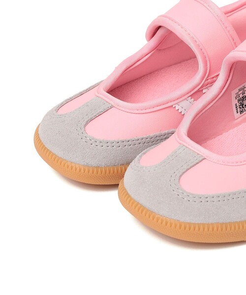 SHIPS（シップス）の「adidas:SAMBA JANE I スニーカー（スニーカー・キッズ・ホワイト系その他/ピンク・13/14/15 /16）」の4枚目の写真