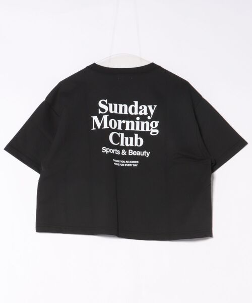 undeny.（アンディニ－）の「アンディニー Sunday ショートプルオーバー（スウェット・レディース・ブラック/トップグレー/ホワイト・F）」の4枚目の写真