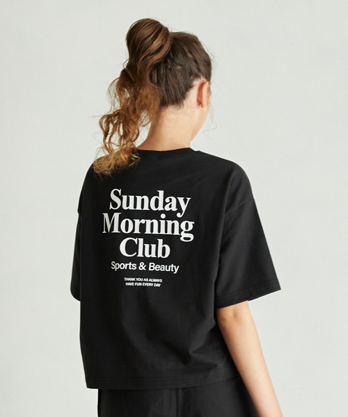 undeny.（アンディニ－）の「アンディニー Sunday ショートプルオーバー（スウェット・レディース・ブラック/トップグレー/ホワイト・F）」の5枚目の写真