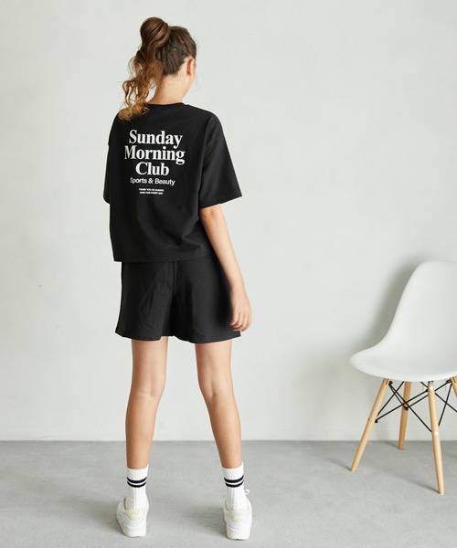 undeny.（アンディニ－）の「アンディニー Sunday ショートプルオーバー（スウェット・レディース・ブラック/トップグレー/ホワイト・F）」の7枚目の写真