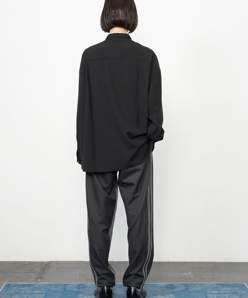 Nora Lily（ノラリリー）の「【Nora Lily】China loop L/S Shirt（シャツ/ブラウス・メンズ・ライトパープル/ブラック/ブルー・FREE）」の12枚目の写真