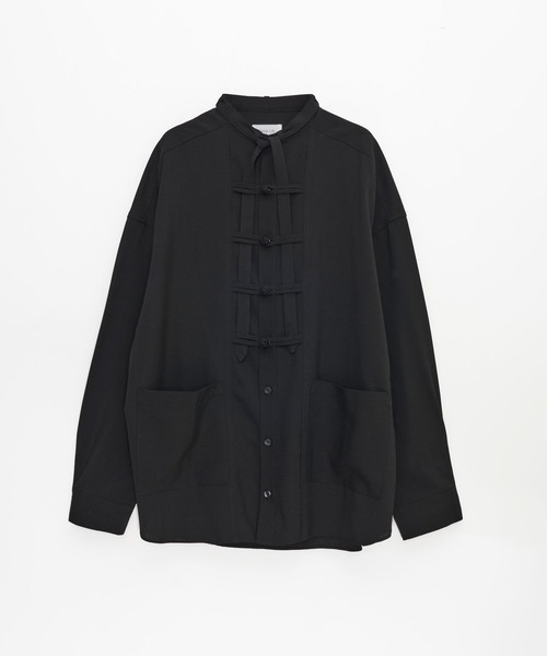 Nora Lily（ノラリリー）の「【Nora Lily】China loop L/S Shirt（シャツ/ブラウス・メンズ・ライトパープル/ブラック/ブルー・FREE）」の13枚目の写真