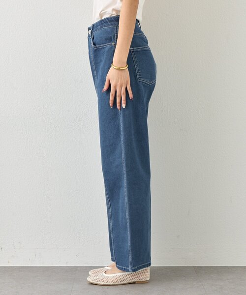 Jena espace merveilleux（ジェナ　エスパスメルヴェイユ）の「ステッチストレートデニムパンツ（デニムパンツ・レディース・グレー/ブルー・FREE）」の11枚目の写真