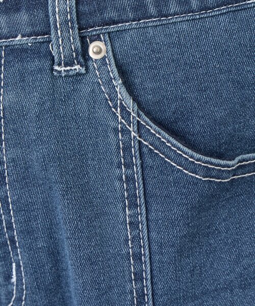 Jena espace merveilleux（ジェナ　エスパスメルヴェイユ）の「ステッチストレートデニムパンツ（デニムパンツ・レディース・グレー/ブルー・FREE）」の18枚目の写真