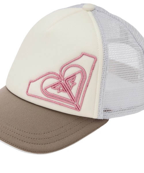 ROXY(ロキシー)の「ROXY キッズ MINI SUNNY CAP キャップ 【2026年春夏モデル】/ロキシー帽子(キャップ・キッズ・ブラック/ピンク/ホワイト・FREE)」の7枚目の写真