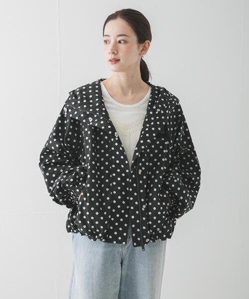 GANNI(ガニー)の「GANNI FLYWEIGHT NYLON JACKET(ナイロンジャケット・レディース・ブラック・S/M)」の5枚目の写真