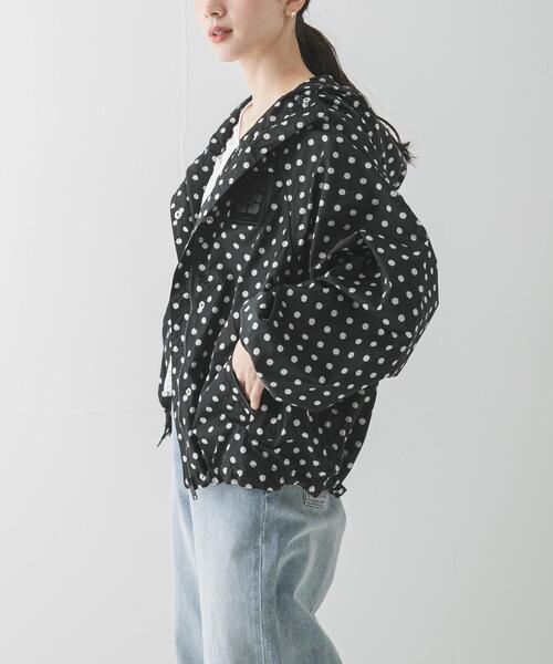 GANNI(ガニー)の「GANNI FLYWEIGHT NYLON JACKET(ナイロンジャケット・レディース・ブラック・S/M)」の6枚目の写真