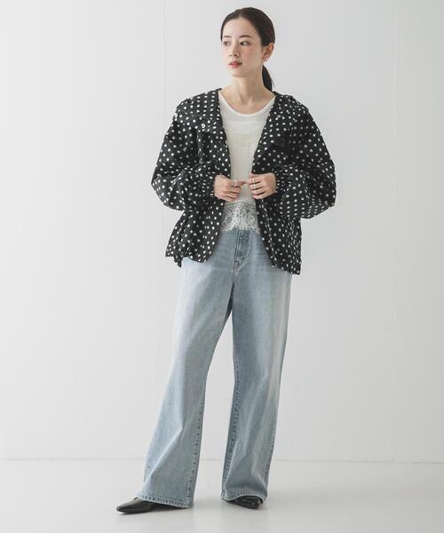 GANNI(ガニー)の「GANNI FLYWEIGHT NYLON JACKET(ナイロンジャケット・レディース・ブラック・S/M)」の8枚目の写真