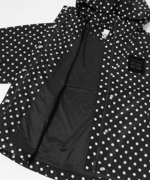 GANNI(ガニー)の「GANNI FLYWEIGHT NYLON JACKET(ナイロンジャケット・レディース・ブラック・S/M)」の12枚目の写真