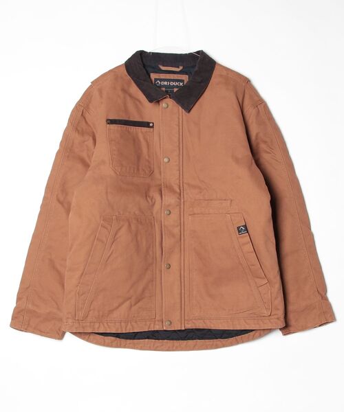 INNOCENT(イノセント)の「【T16】【DRI DUCK/ドリダック】RAMBLER BOULDER CLOTH JACKET A-5091(ブルゾン・メンズ・ブラック/キャメル/ブラウン/グレー・LARGE)」の4枚目の写真