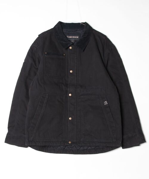 INNOCENT(イノセント)の「【T16】【DRI DUCK/ドリダック】RAMBLER BOULDER CLOTH JACKET A-5091(ブルゾン・メンズ・ブラック/キャメル/ブラウン/グレー・LARGE)」の2枚目の写真