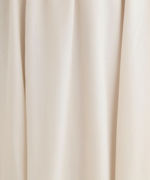 SHOO・LA・RUE（シューラルー）の「ギャザーフレアスカート（スカート・レディース・ライトベージュ/スモーキーグリーン系/ネイビー・00）」の11枚目の写真