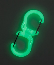 CRAZY CREEK | CRAZY CREEK クレイジークリーク ダブルカラビナ グロー Mサイズ(アウトドアグッズ)