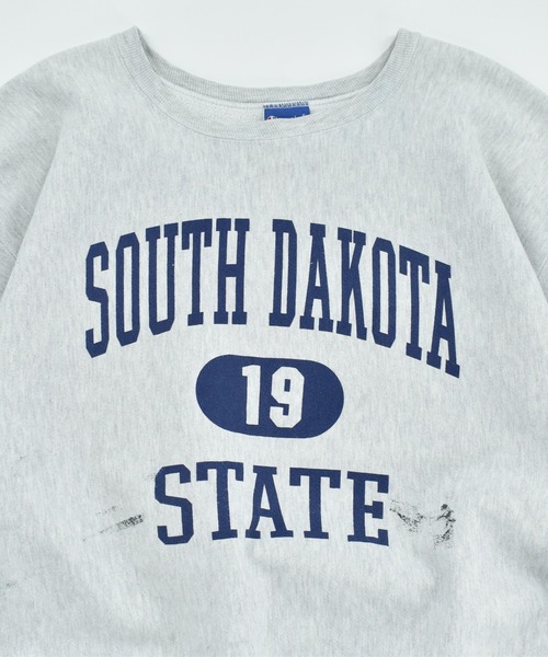 LABORATORY R（ラボラトリーアール）の「【USED】Y2K Champion “SOUTH DAKOTA STATE” リバースウィーブ スウェット（スウェット・メンズ・グレー・X-LARGE）」の14枚目の写真