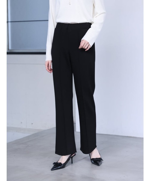 fifth(フィフス)の「ボンディングセミフレアパンツ(その他パンツ・レディース・ブラック/ベージュ系その他・M)」の16枚目の写真