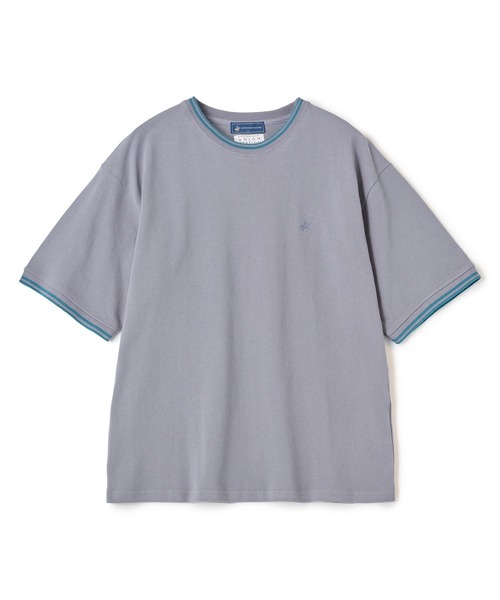 UNION STATION（ユニオンステーション）の「【BEVERLY HILLS POLO CLUB】別注 コットンロゴ刺繍T（Tシャツ/カットソー・メンズ・ブラック/オリーブ/サックスブルー/オフホワイト・L/M）」の13枚目の写真