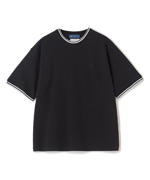 UNION STATION（ユニオンステーション）の「【BEVERLY HILLS POLO CLUB】別注 コットンロゴ刺繍T（Tシャツ/カットソー・メンズ・ブラック/オリーブ/サックスブルー/オフホワイト・L/M）」の15枚目の写真