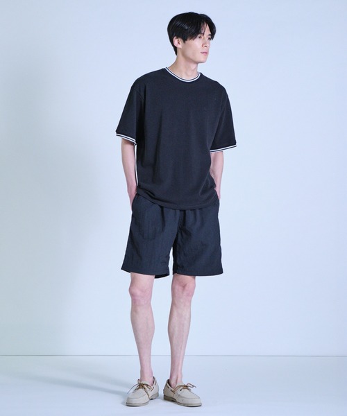 UNION STATION（ユニオンステーション）の「【BEVERLY HILLS POLO CLUB】別注 コットンロゴ刺繍T（Tシャツ/カットソー・メンズ・ブラック/オリーブ/サックスブルー/オフホワイト・L/M）」の22枚目の写真