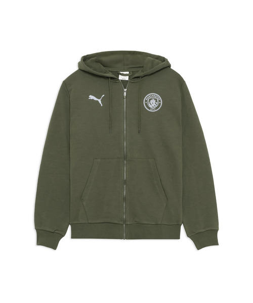 PUMA（プーマ）の「PUMA プーマ メンズ マンチェスターシティ FC フットボールカルチャー フー（パーカー・メンズ・ブラック・SMALL/X-LARGE/X-SMALL/MEDIUM/LARGE）」の4枚目の写真