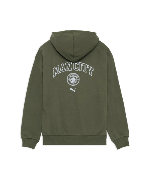 PUMA（プーマ）の「PUMA プーマ メンズ マンチェスターシティ FC フットボールカルチャー フー（パーカー・メンズ・ブラック・SMALL/X-LARGE/X-SMALL/MEDIUM/LARGE）」の5枚目の写真