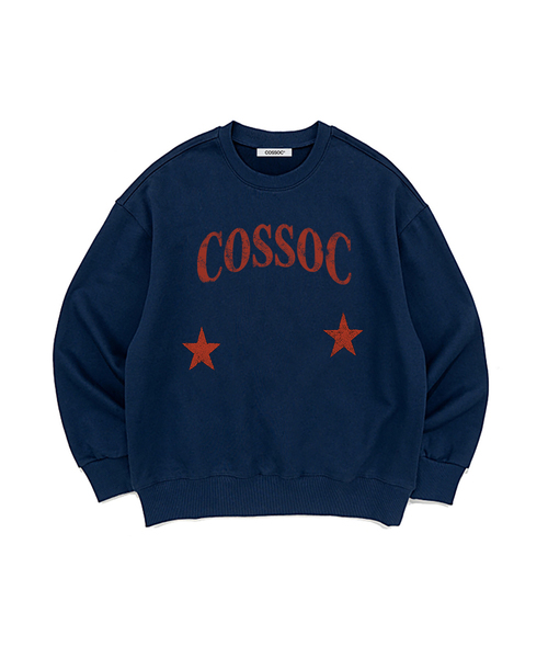 COSO（コソ）の「CCスタースターグラフィックスウェット (4 COLORS)（スウェット・レディース・ライトグレー/ブラック/ネイビー/グレー・1/2）」の4枚目の写真