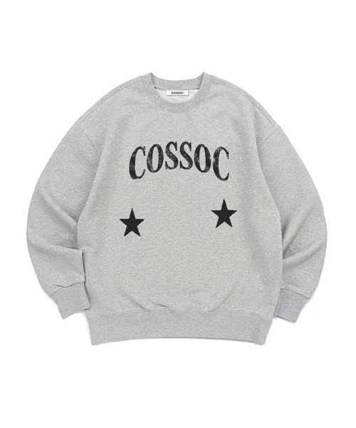 COSO（コソ）の「CCスタースターグラフィックスウェット (4 COLORS)（スウェット・レディース・ライトグレー/ブラック/ネイビー/グレー・1/2）」の3枚目の写真