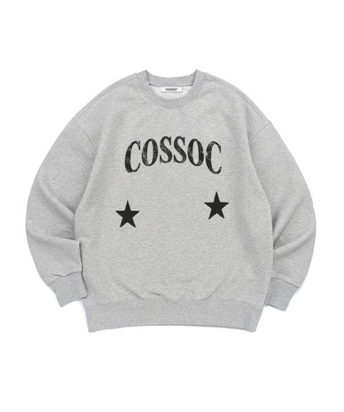 COSO（コソ）の「CCスタースターグラフィックスウェット (4 COLORS)（スウェット・レディース・ライトグレー/ブラック/ネイビー/グレー・1/2）」の7枚目の写真