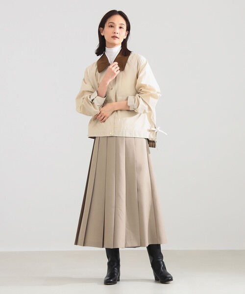 Demi-Luxe BEAMS(デミルクス ビームス)の「Barbour / MEDLAND ジャケット(ブルゾン・レディース・グリーン系その他5/ナチュラル・8/10)」の3枚目の写真