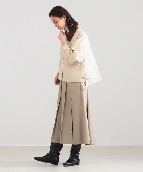 Demi-Luxe BEAMS(デミルクス ビームス)の「Barbour / MEDLAND ジャケット(ブルゾン・レディース・グリーン系その他5/ナチュラル・8/10)」の4枚目の写真