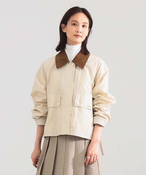 Demi-Luxe BEAMS(デミルクス ビームス)の「Barbour / MEDLAND ジャケット(ブルゾン・レディース・グリーン系その他5/ナチュラル・8/10)」の6枚目の写真