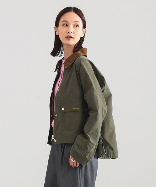 Demi-Luxe BEAMS(デミルクス ビームス)の「Barbour / MEDLAND ジャケット(ブルゾン・レディース・グリーン系その他5/ナチュラル・8/10)」の12枚目の写真