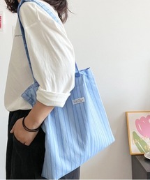 tood.（トード）の「【tood.】ストライプ柄 トートバッグ（トートバッグ）」