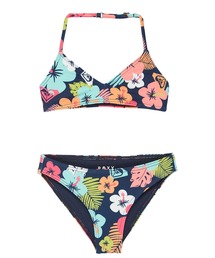 ROXY(���L�V�[)��ROXY �L�b�Y MORNING FLOWER TRI BRA SET ���� �y2026�N�t�ă��f���z/���L�V�[�L�b�Y�r�L�j(����)(����)