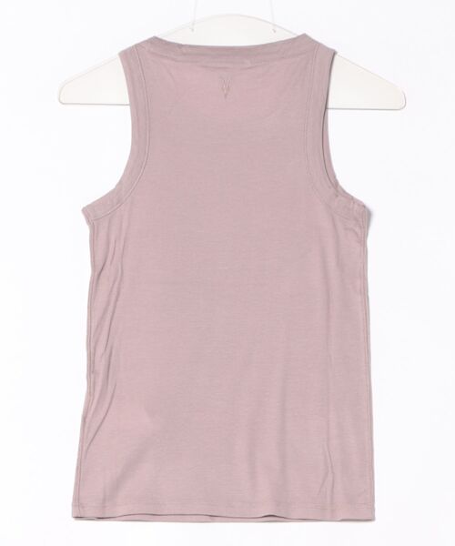 ALLSAINTS(オールセインツ)の「RINA CREW NECK SLEEVELESS TANK TOP | RINA クルーネック ノースリーブ タンクトップ(タンクトップ・レディース・ライラック系・M/S/XS)」の2枚目の写真