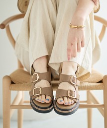 BAYFLOW | ダブルバックルサンダル(サンダル)