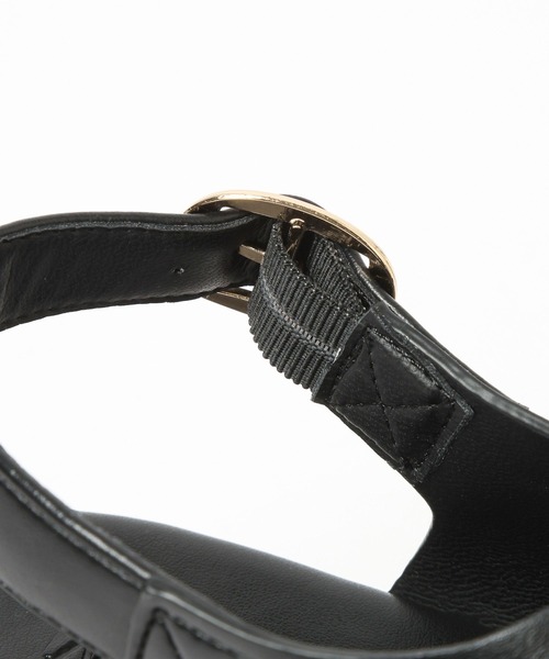 BAYFLOW（ベイフロー）の「ダブルバックルサンダル（サンダル・レディース・ベージュ/ブラック・MEDIUM/SMALL/LARGE）」の20枚目の写真