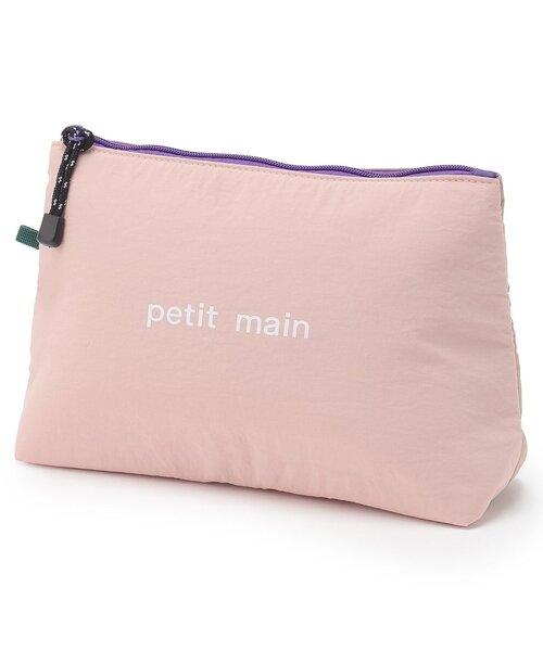 petit main（プティマイン）の「シャカシャカポーチ/LG（ポーチ・キッズ・ブルー/ピンク/シルバー・F）」の2枚目の写真