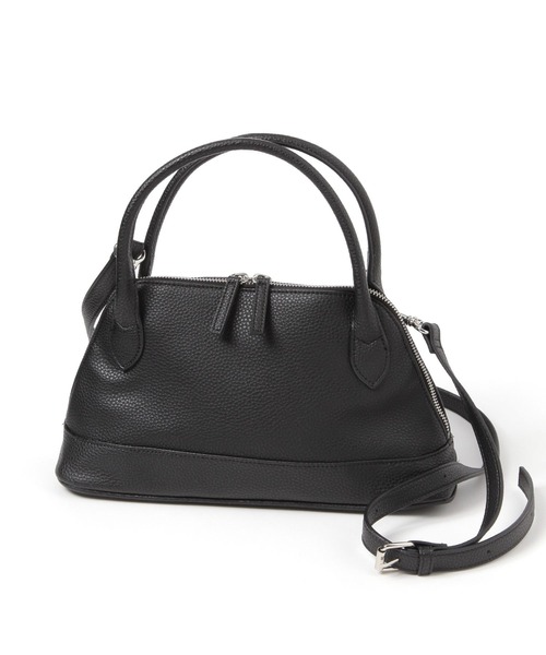 LAKOLE（ラコレ）の「2WAYミニボストンバッグ / 645215（ハンドバッグ・レディース・ライトグレー/キャメル/ブラック・FREE）」の10枚目の写真