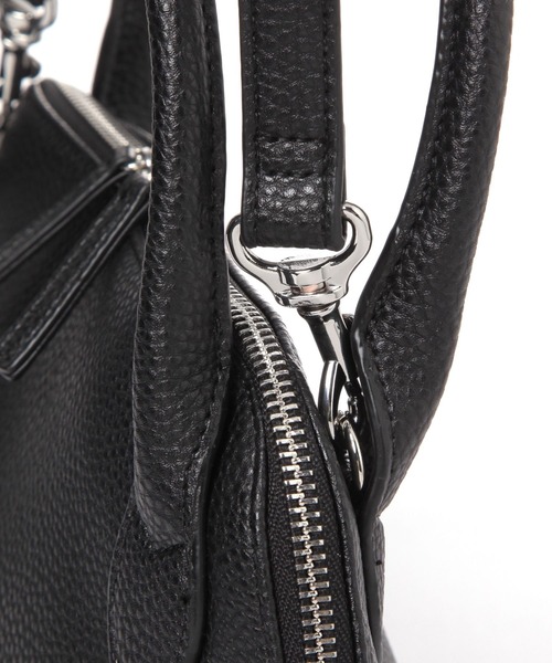 LAKOLE（ラコレ）の「2WAYミニボストンバッグ / 645215（ハンドバッグ・レディース・ライトグレー/キャメル/ブラック・FREE）」の17枚目の写真