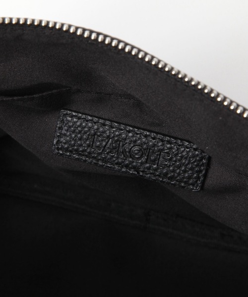 LAKOLE（ラコレ）の「2WAYミニボストンバッグ / 645215（ハンドバッグ・レディース・ライトグレー/キャメル/ブラック・FREE）」の4枚目の写真