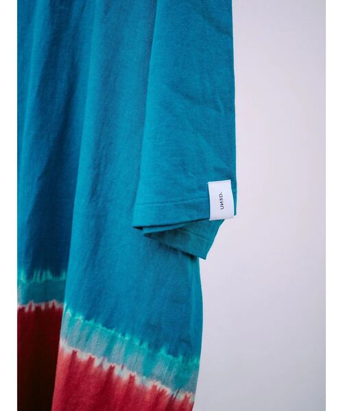 UN3D.（アンスリード）の「【COTTON RESEARCH CLUB】 ARIMATSU SHIBORI T（Tシャツ/カットソー・レディース・ターコイズブルー/ブルー・44/42/38）」の22枚目の写真